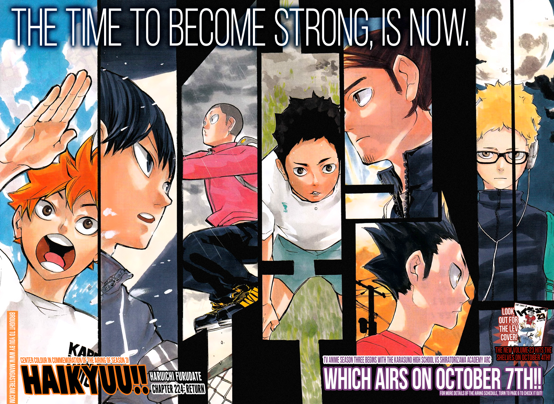 Haikyuu!! chapter 224 page 4