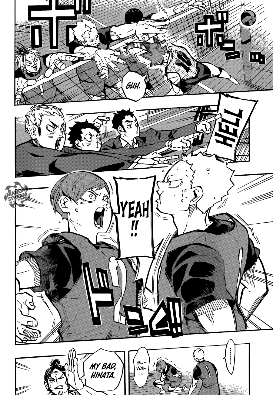 Haikyuu!! chapter 225 page 15