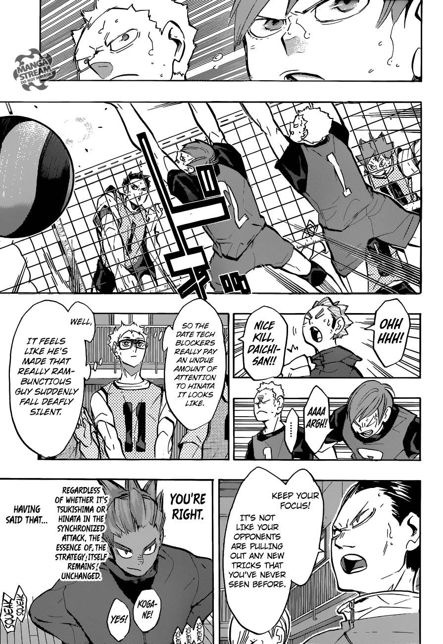 Haikyuu!! chapter 226 page 14