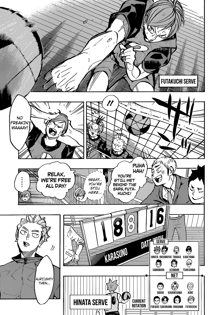 Haikyuu!! chapter 227 page 6