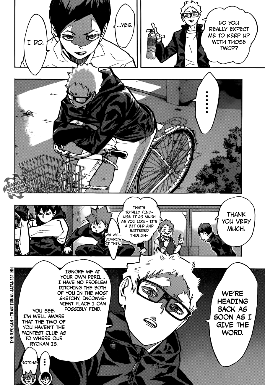 Haikyuu!! chapter 230 page 11