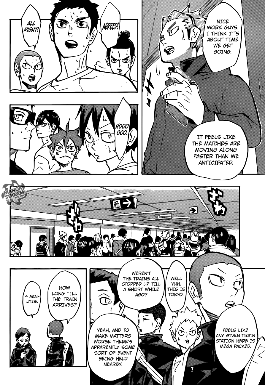 Haikyuu!! chapter 231 page 15