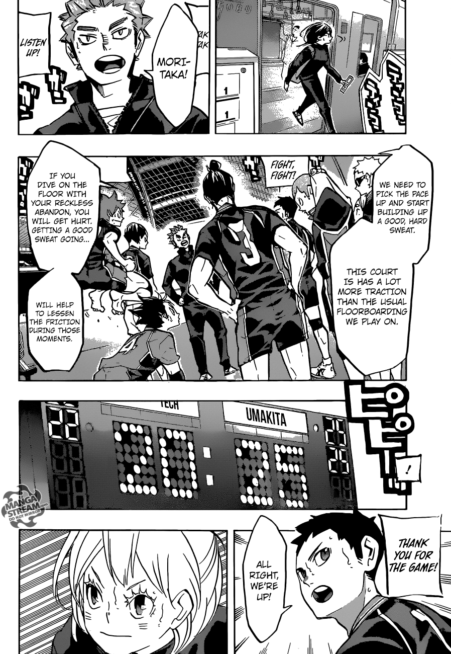 Haikyuu!! chapter 232 page 9
