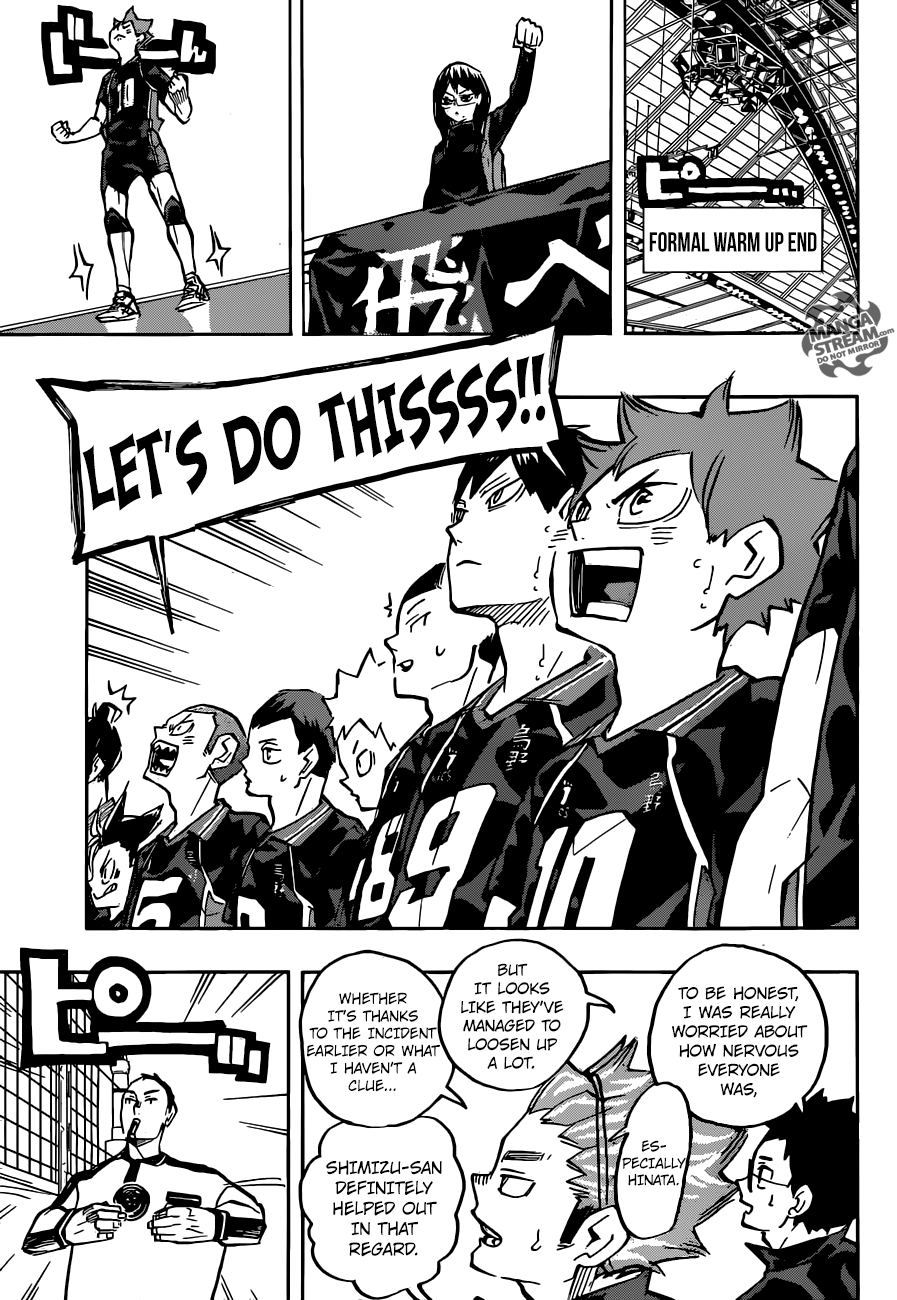 Haikyuu!! chapter 233 page 6