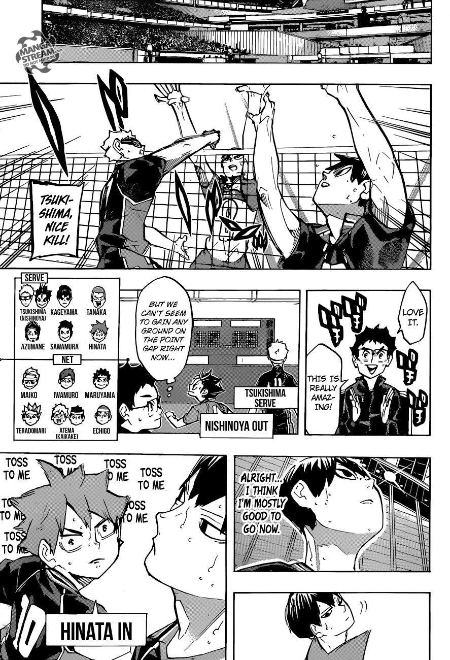 Haikyuu!! chapter 234 page 14