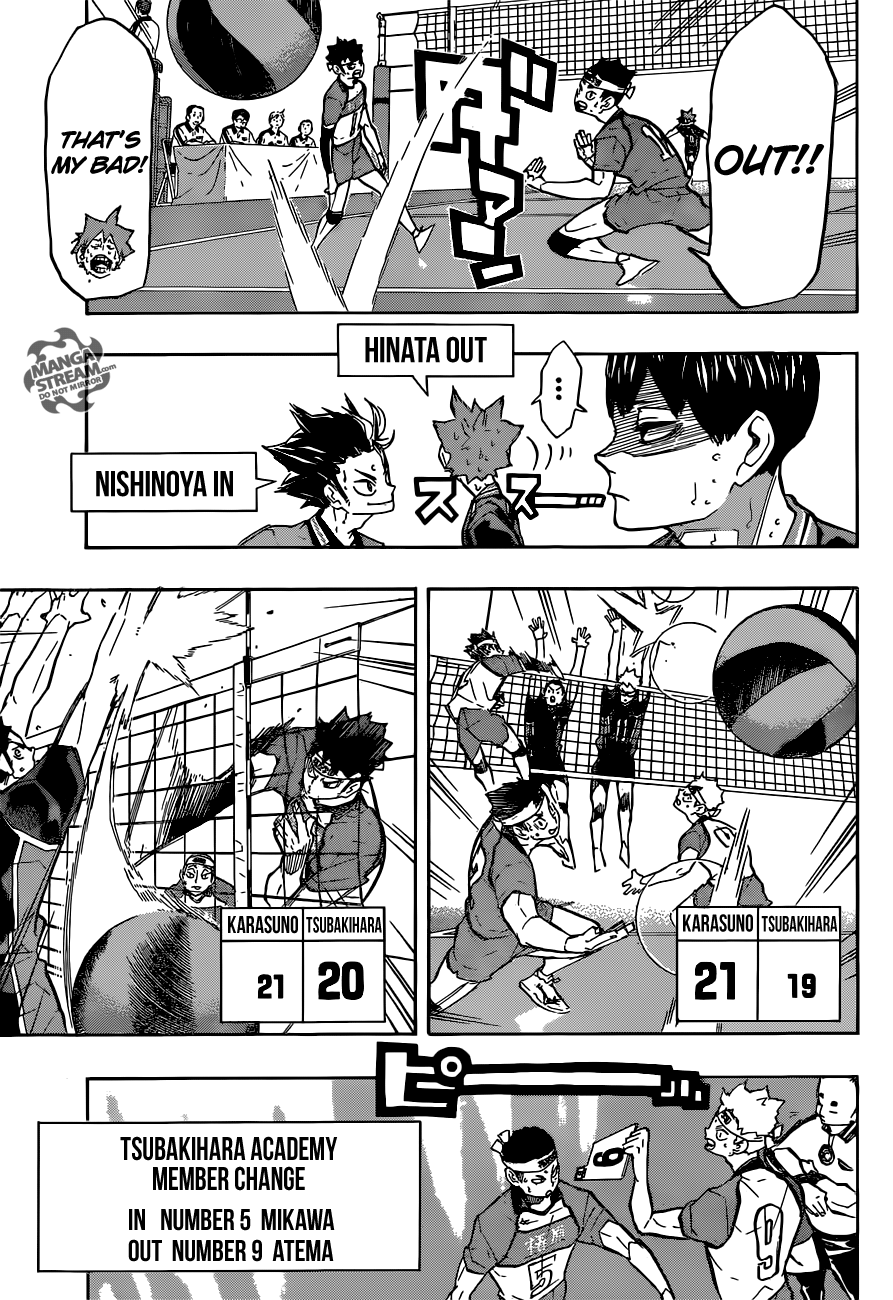 Haikyuu!! chapter 238 page 8