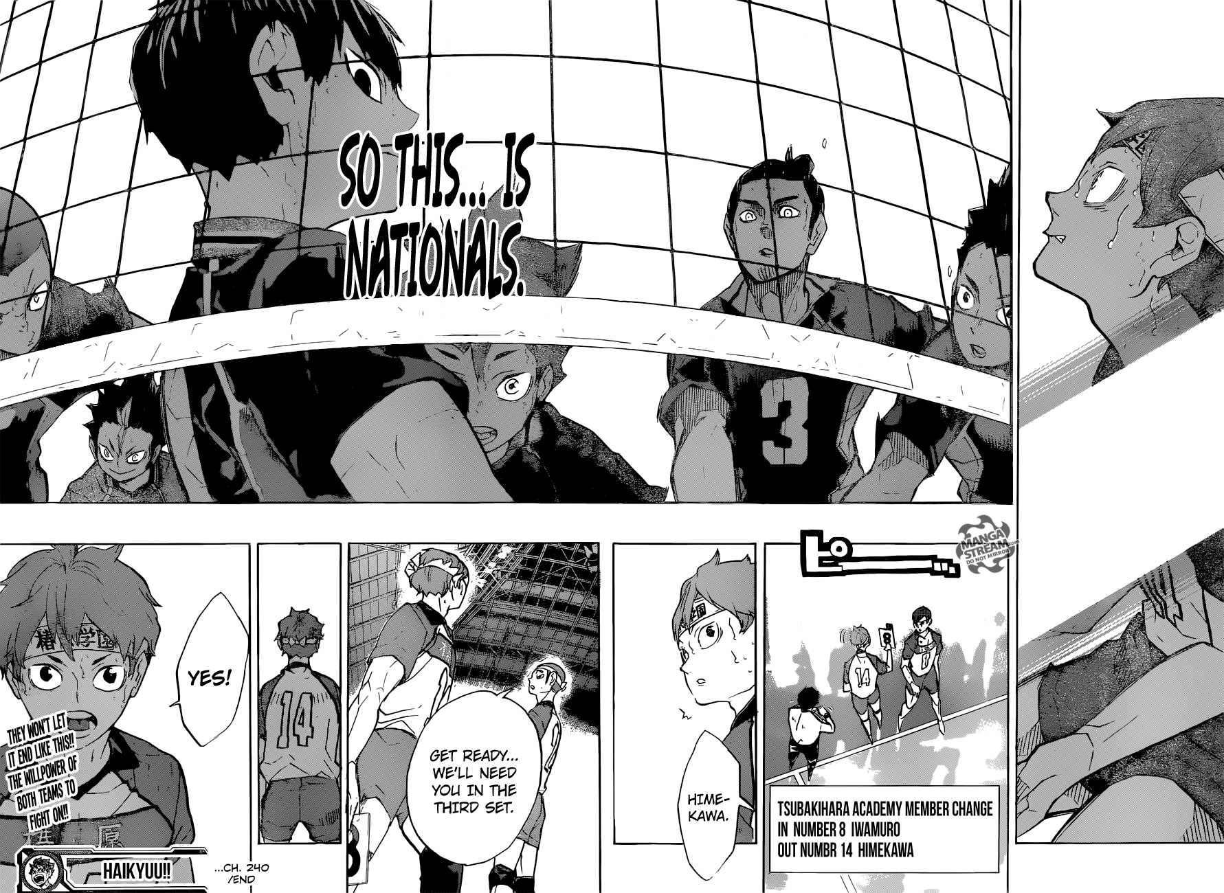 Haikyuu!! chapter 240 page 19