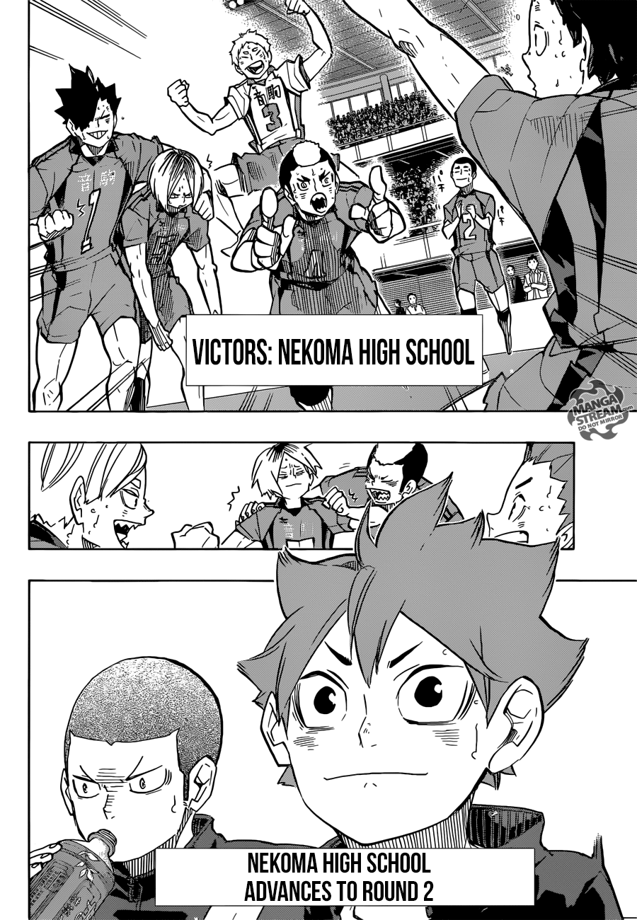 Haikyuu!! chapter 243 page 17