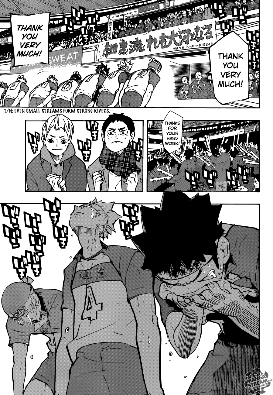 Haikyuu!! chapter 243 page 4