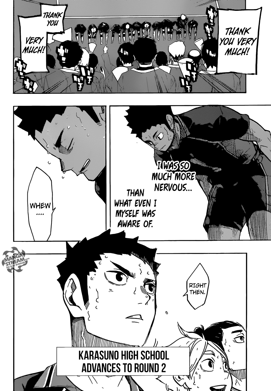 Haikyuu!! chapter 243 page 7