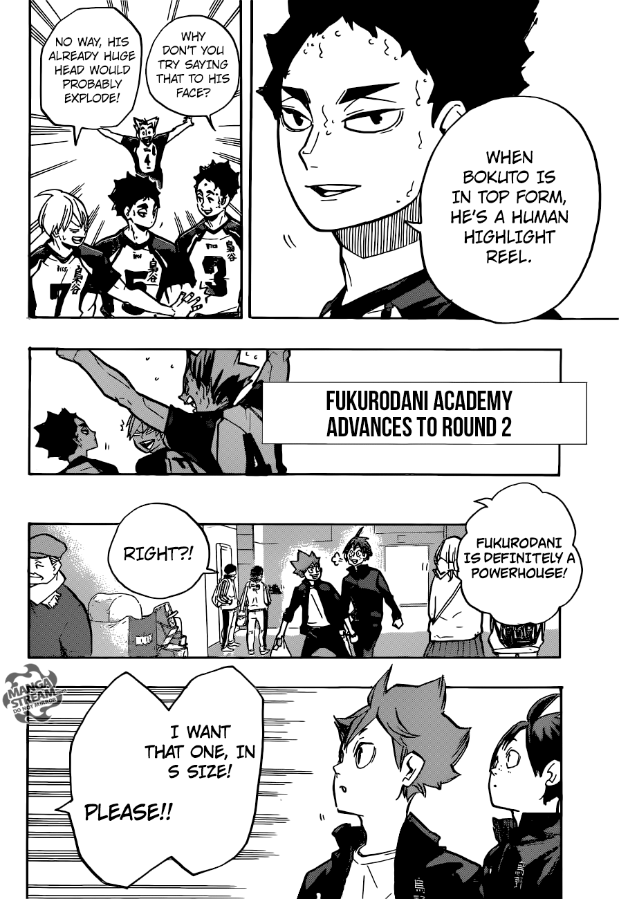 Haikyuu!! chapter 244 page 19
