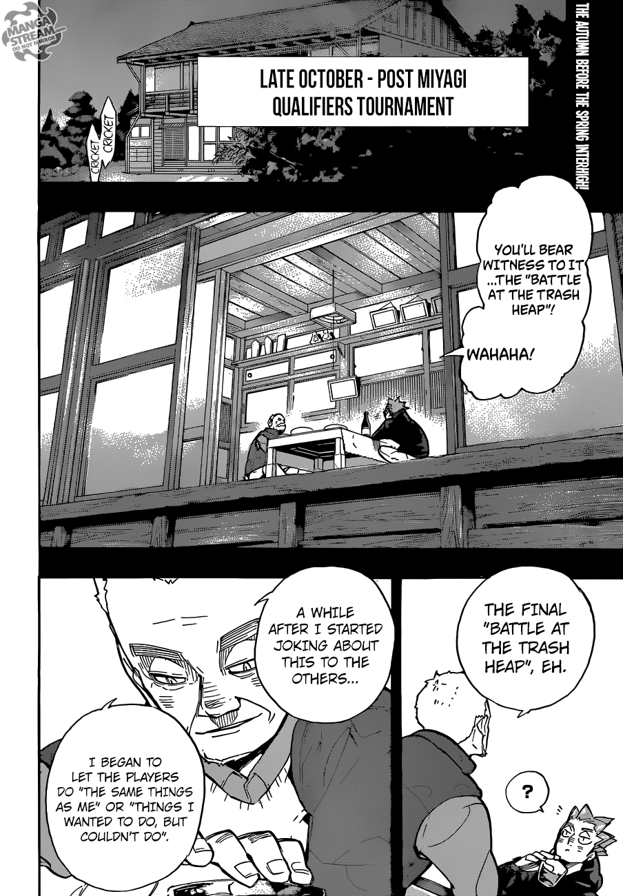 Haikyuu!! chapter 247 page 3
