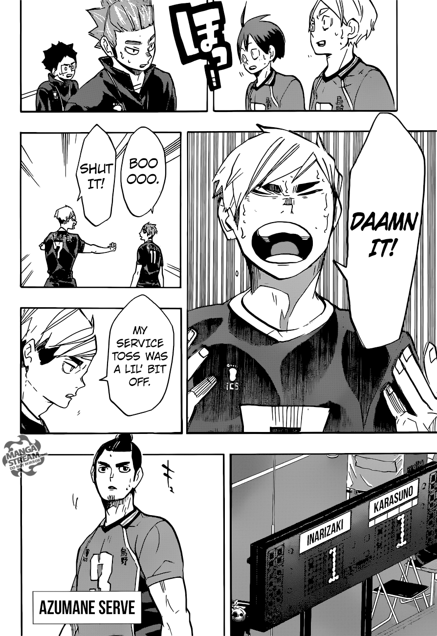 Haikyuu!! chapter 249 page 16
