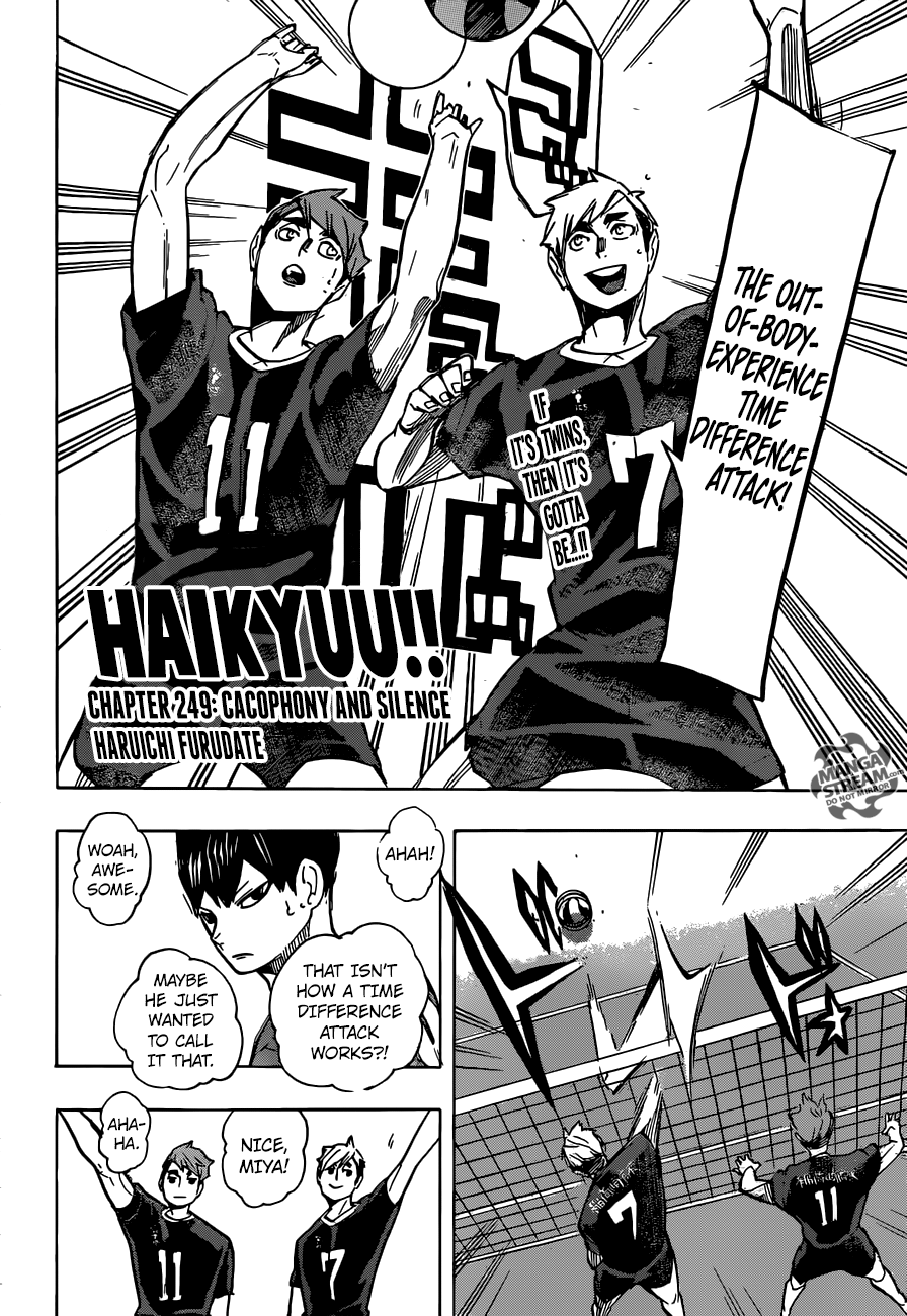 Haikyuu!! chapter 249 page 4