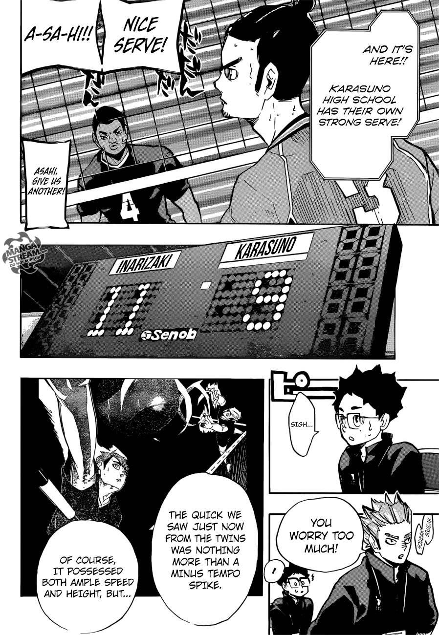 Haikyuu!! chapter 254 page 12