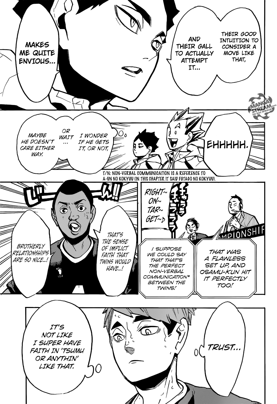 Haikyuu!! chapter 254 page 5
