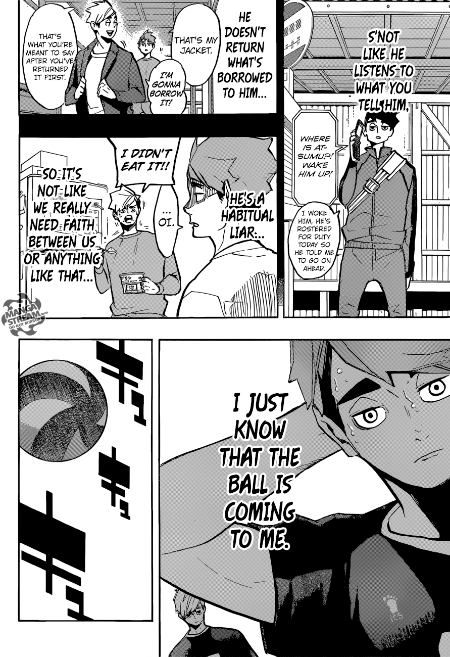 Haikyuu!! chapter 254 page 6