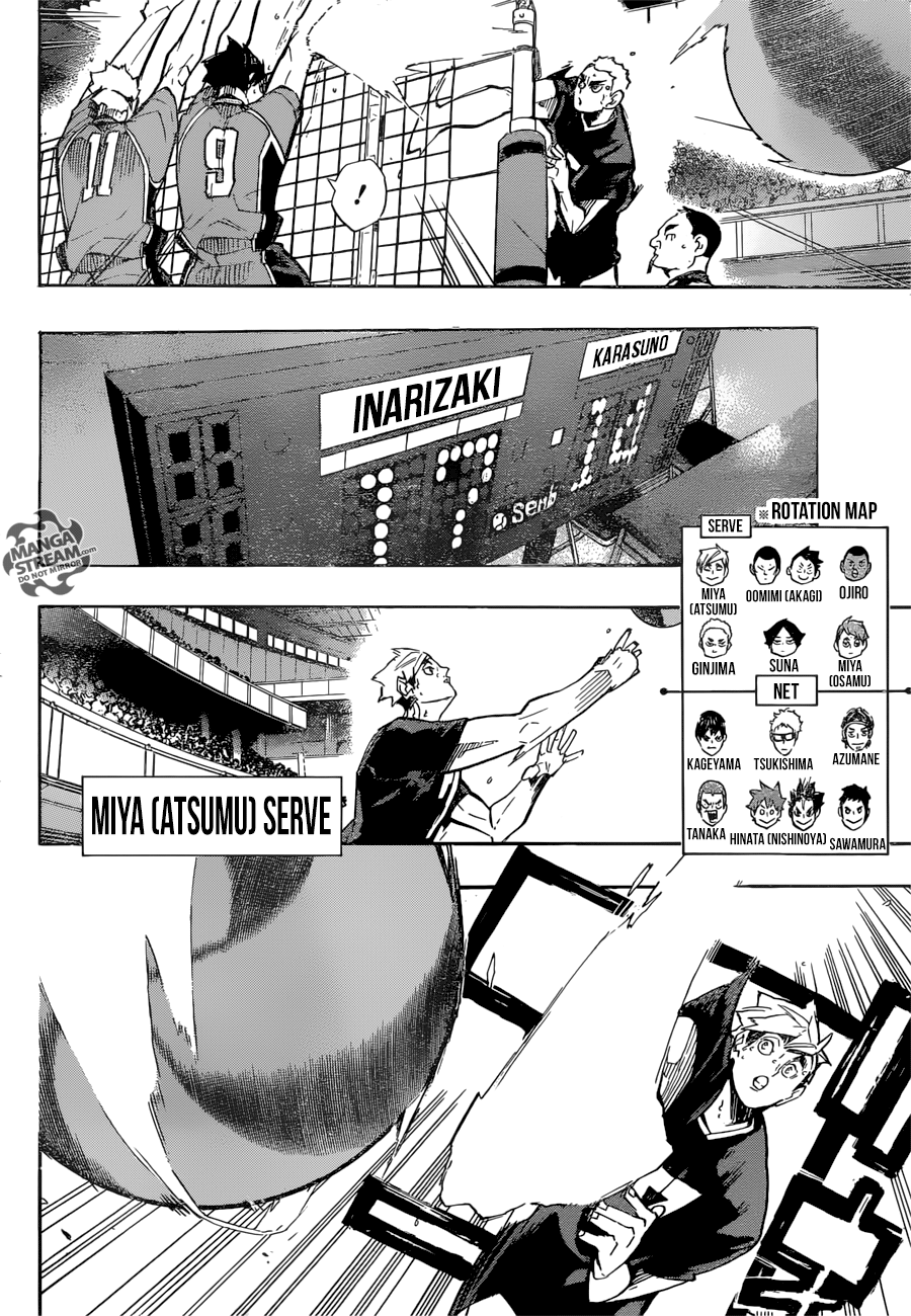 Haikyuu!! chapter 255 page 16