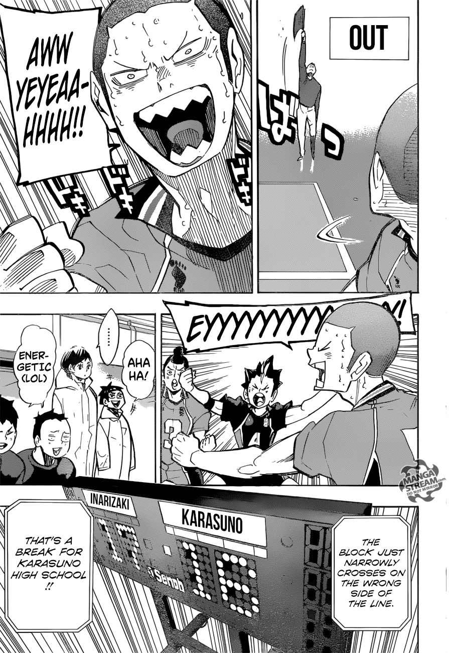 Haikyuu!! chapter 256 page 11