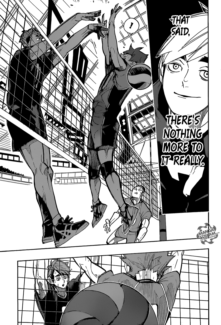 Haikyuu!! chapter 257 page 18