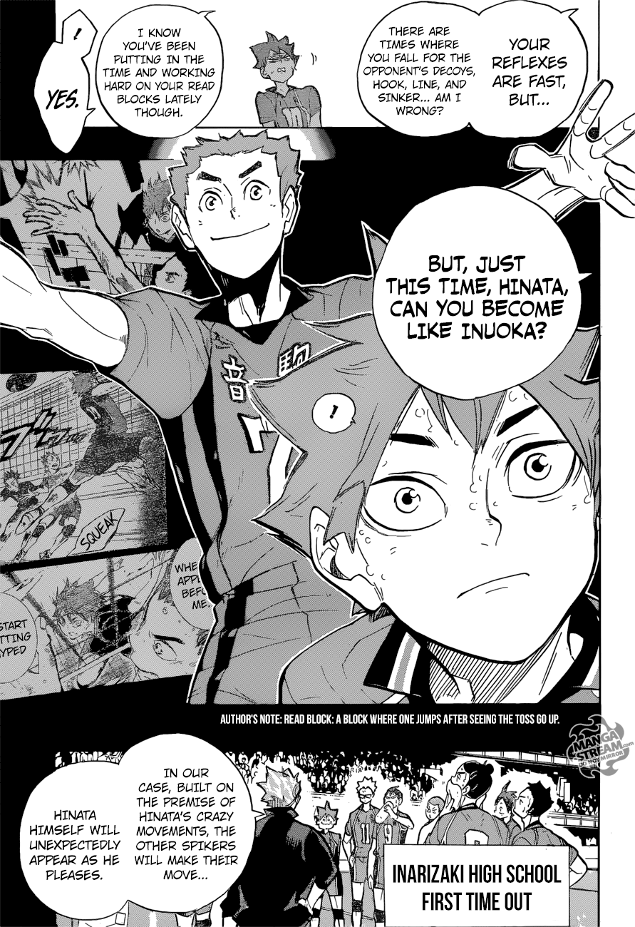 Haikyuu!! chapter 257 page 7