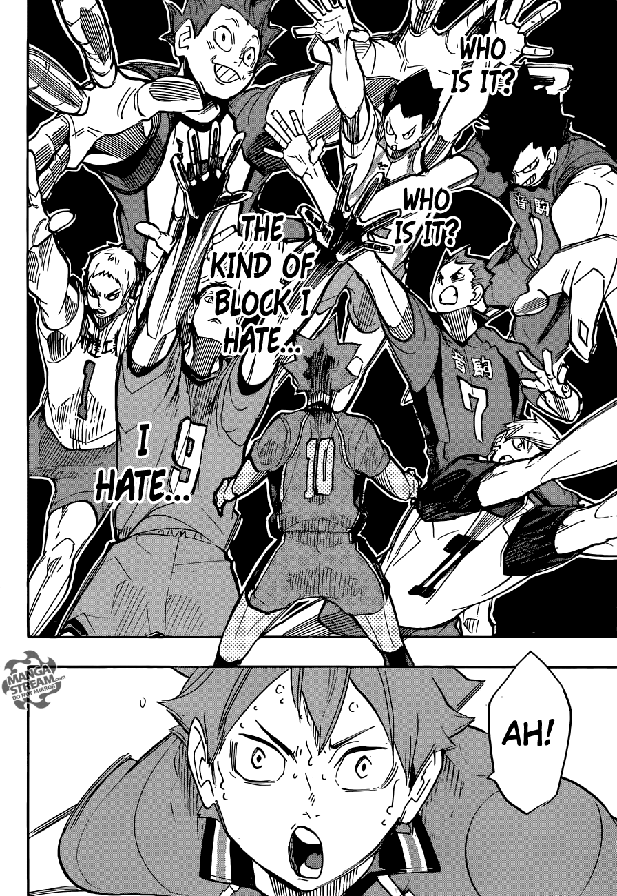 Haikyuu!! chapter 258 page 14