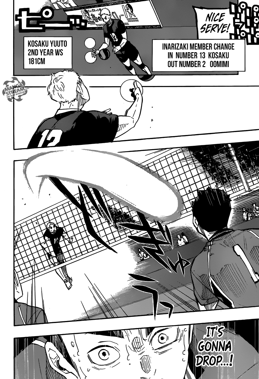 Haikyuu!! chapter 260 page 16