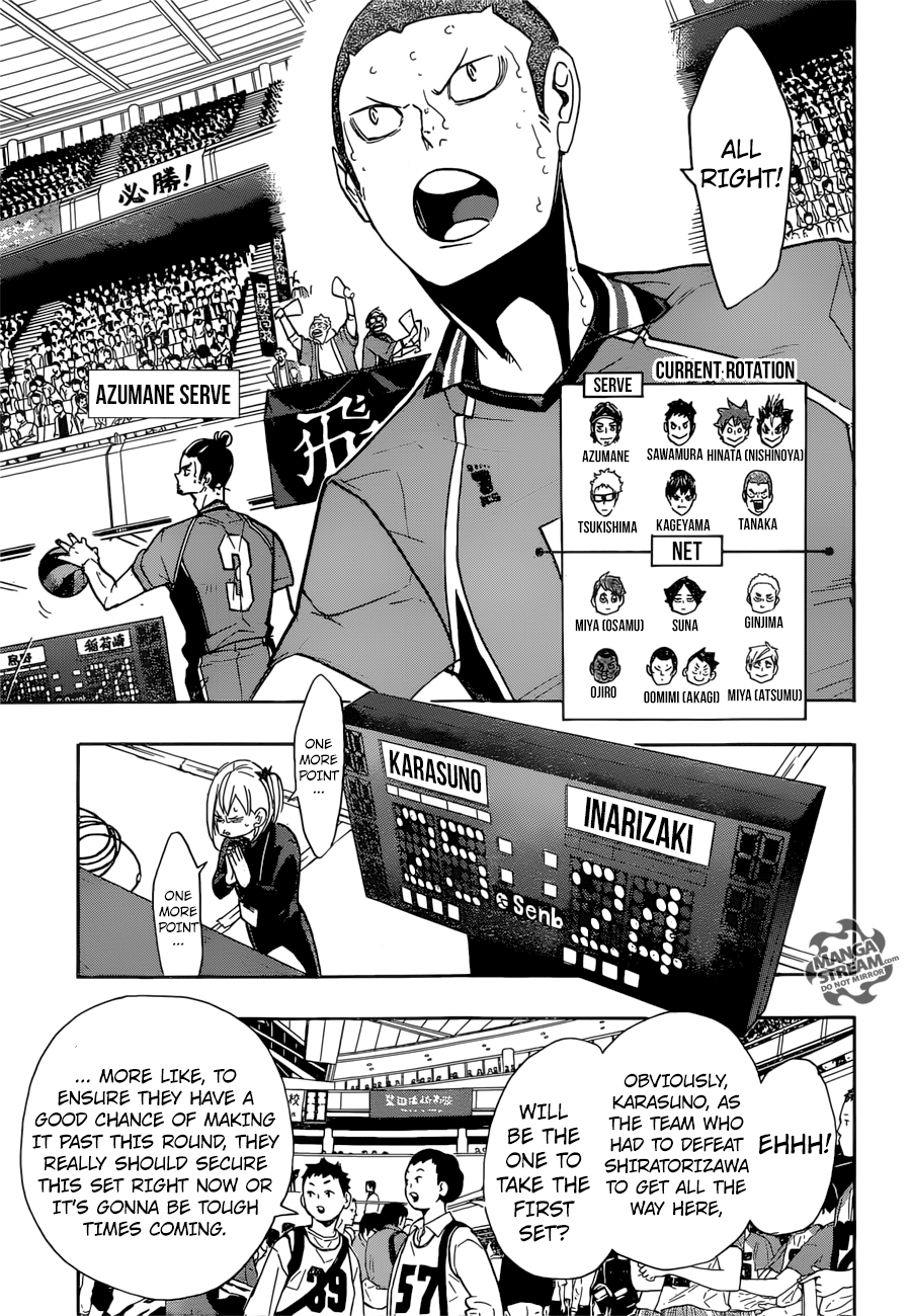 Haikyuu!! chapter 262 page 8