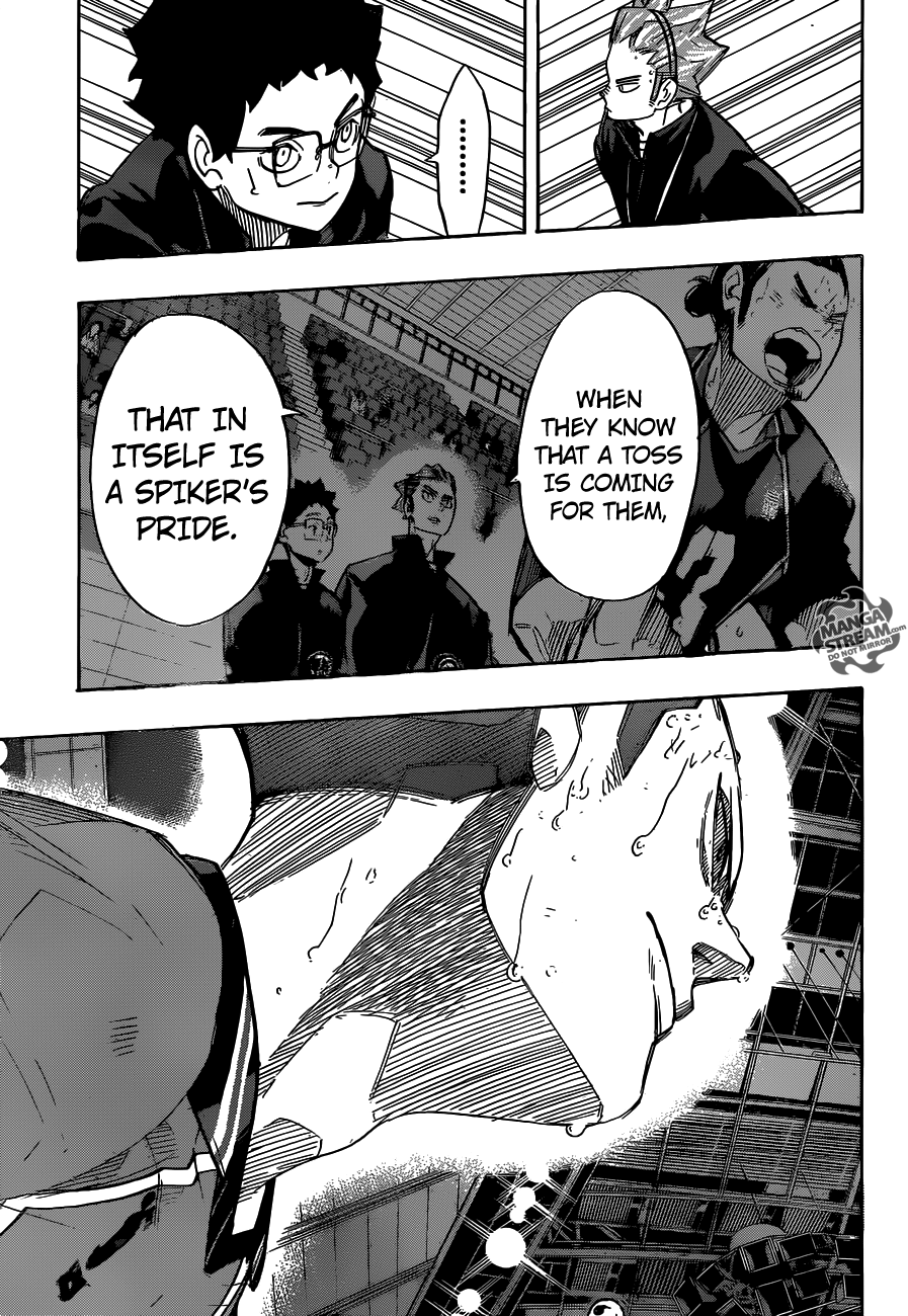 Haikyuu!! chapter 263 page 10
