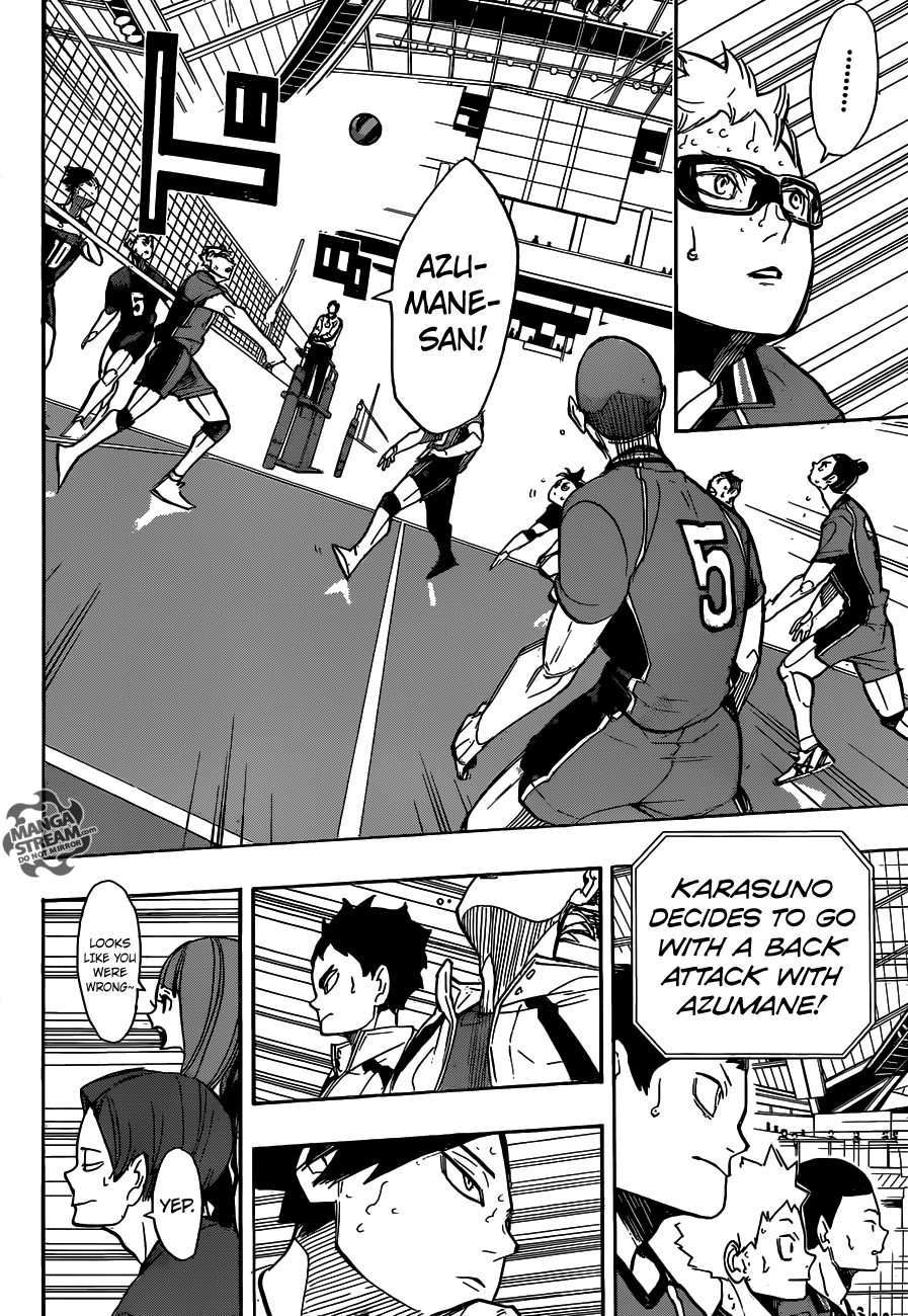 Haikyuu!! chapter 263 page 9