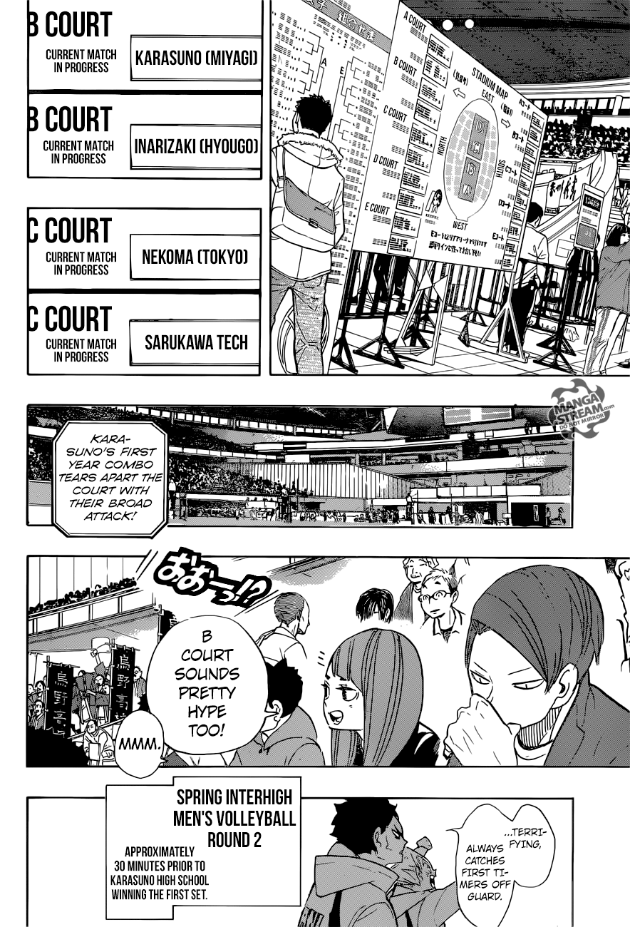 Haikyuu!! chapter 265 page 12