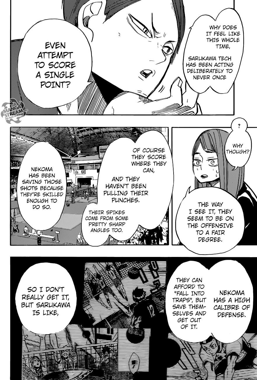 Haikyuu!! chapter 265 page 18