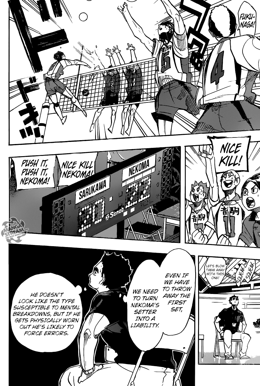 Haikyuu!! chapter 265 page 20