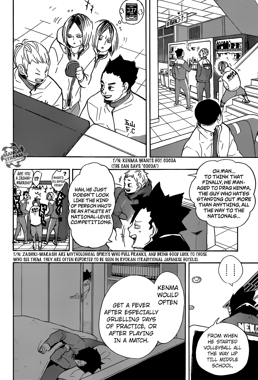Haikyuu!! chapter 265 page 4