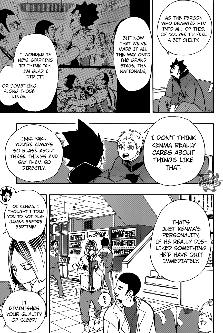 Haikyuu!! chapter 265 page 5