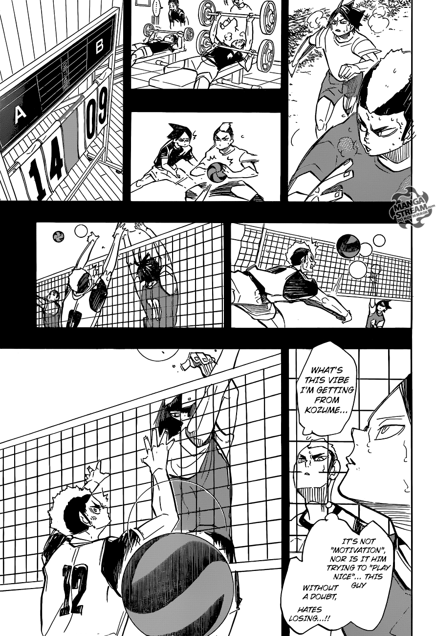 Haikyuu!! chapter 266 page 13