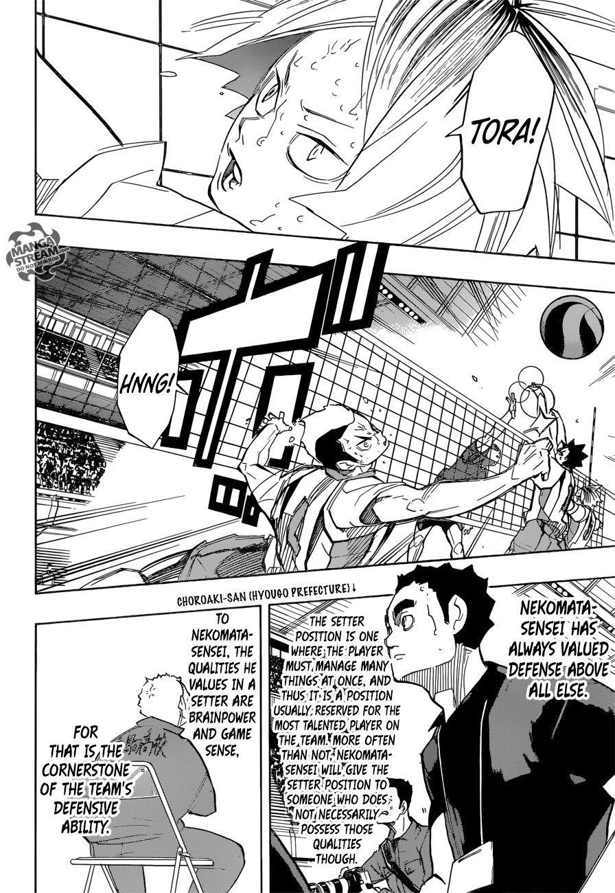 Haikyuu!! chapter 266 page 16