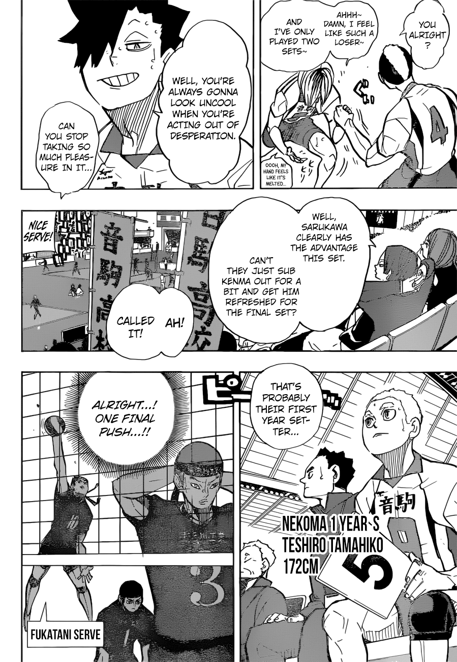 Haikyuu!! chapter 267 page 11