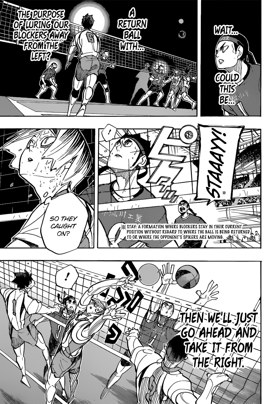 Haikyuu!! chapter 267 page 18