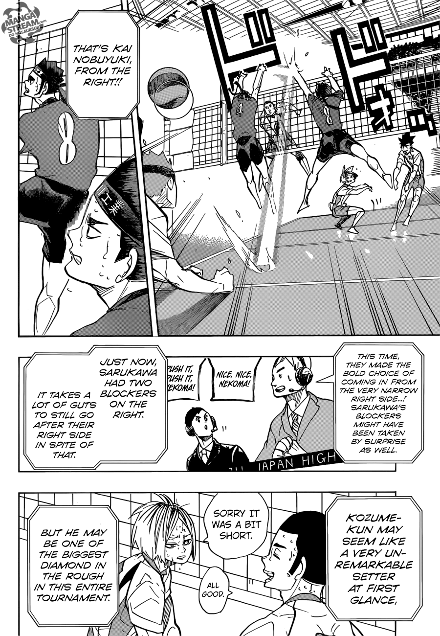 Haikyuu!! chapter 267 page 19