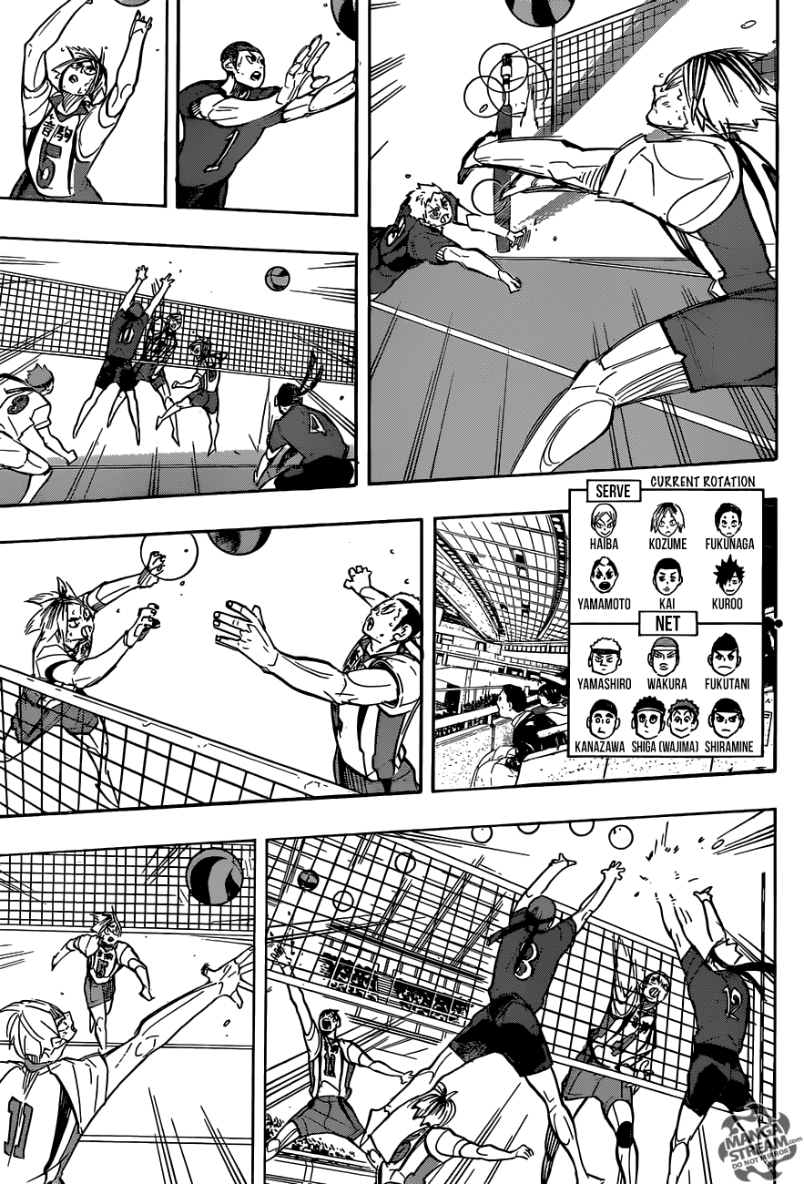 Haikyuu!! chapter 267 page 8