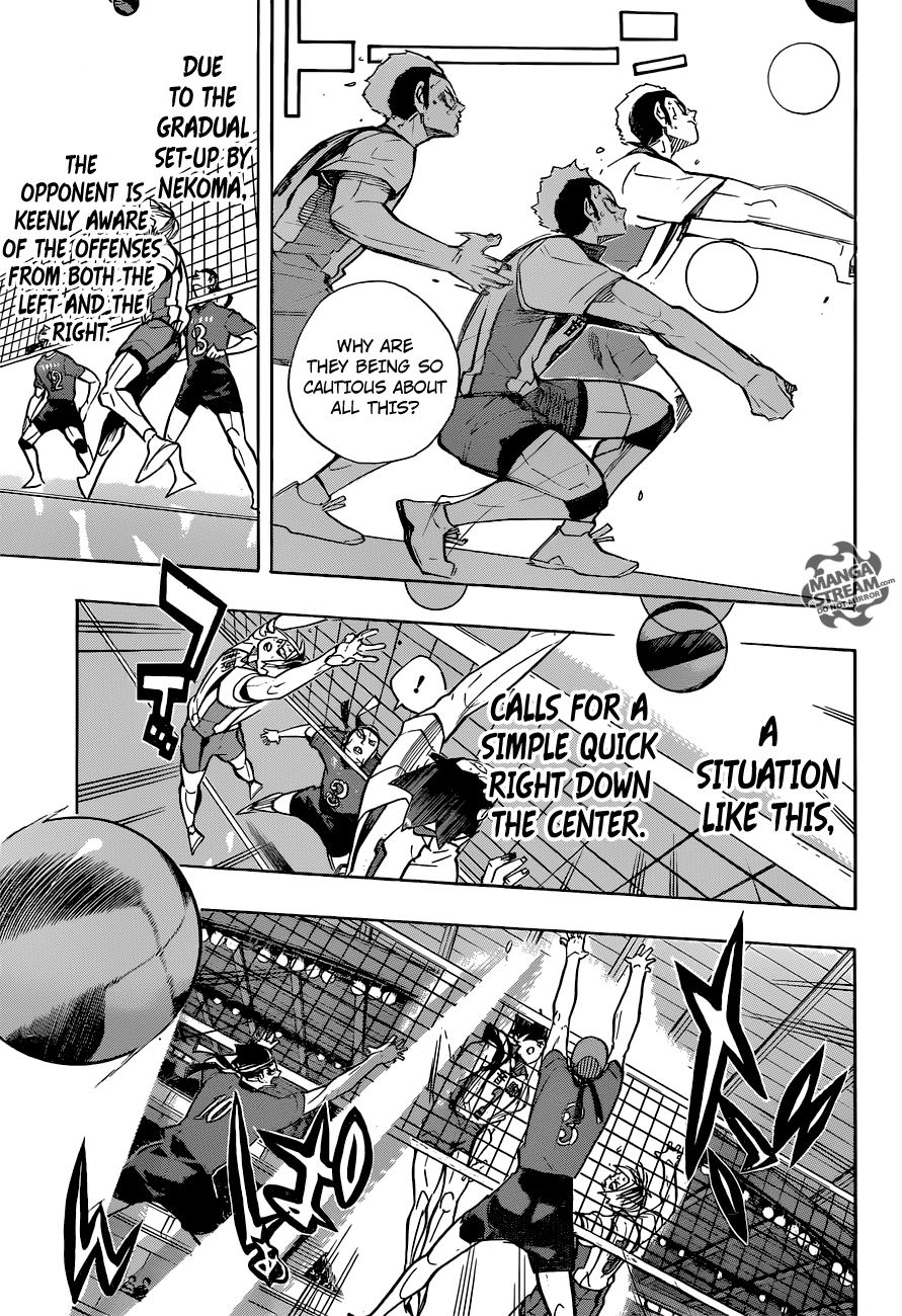 Haikyuu!! chapter 268 page 15