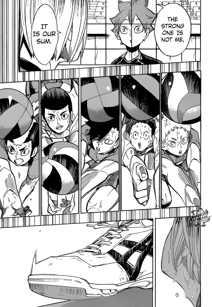 Haikyuu!! chapter 268 page 19