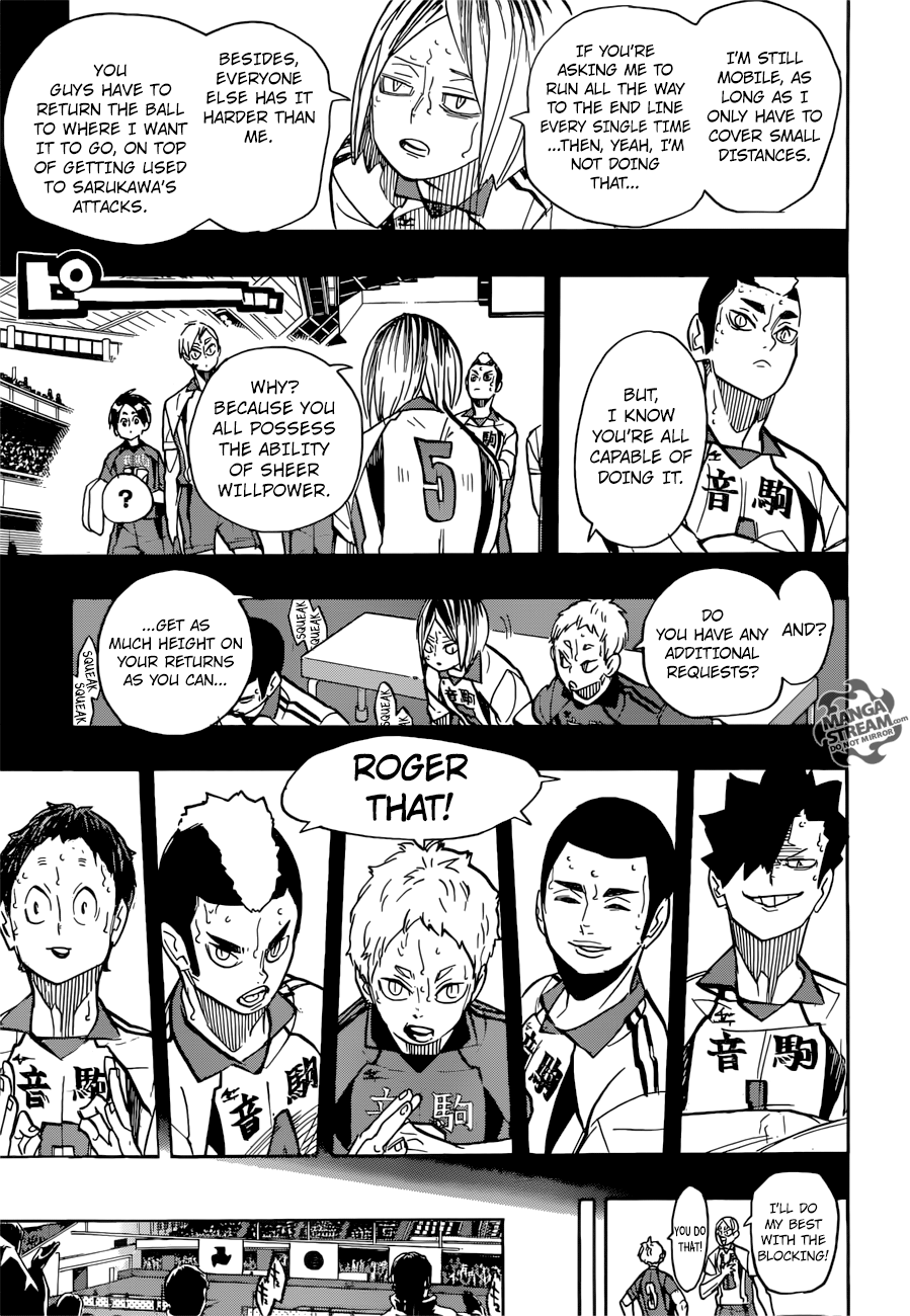 Haikyuu!! chapter 268 page 5