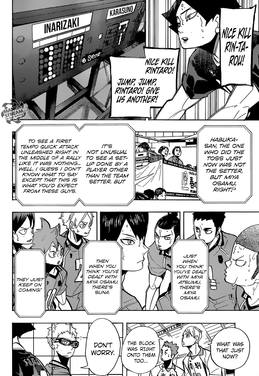 Haikyuu!! chapter 270 page 20