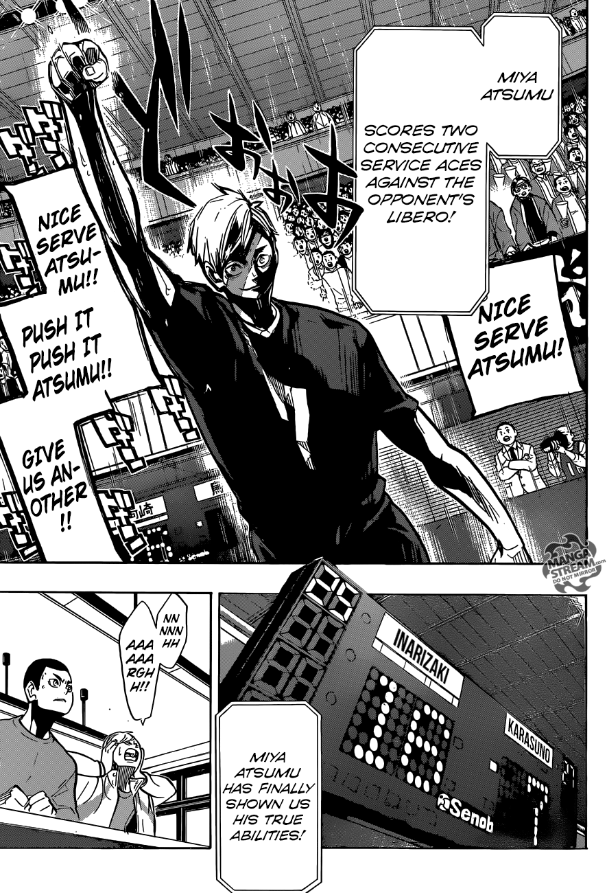Haikyuu!! chapter 270 page 9