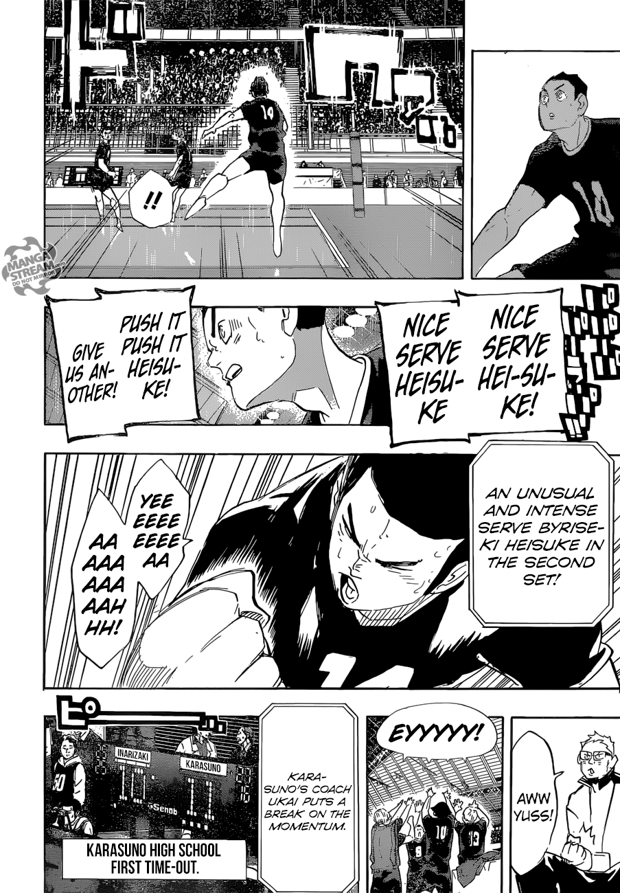 Haikyuu!! chapter 280 page 4