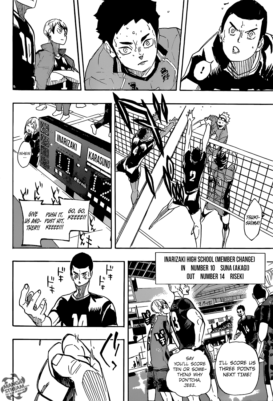 Haikyuu!! chapter 280 page 8