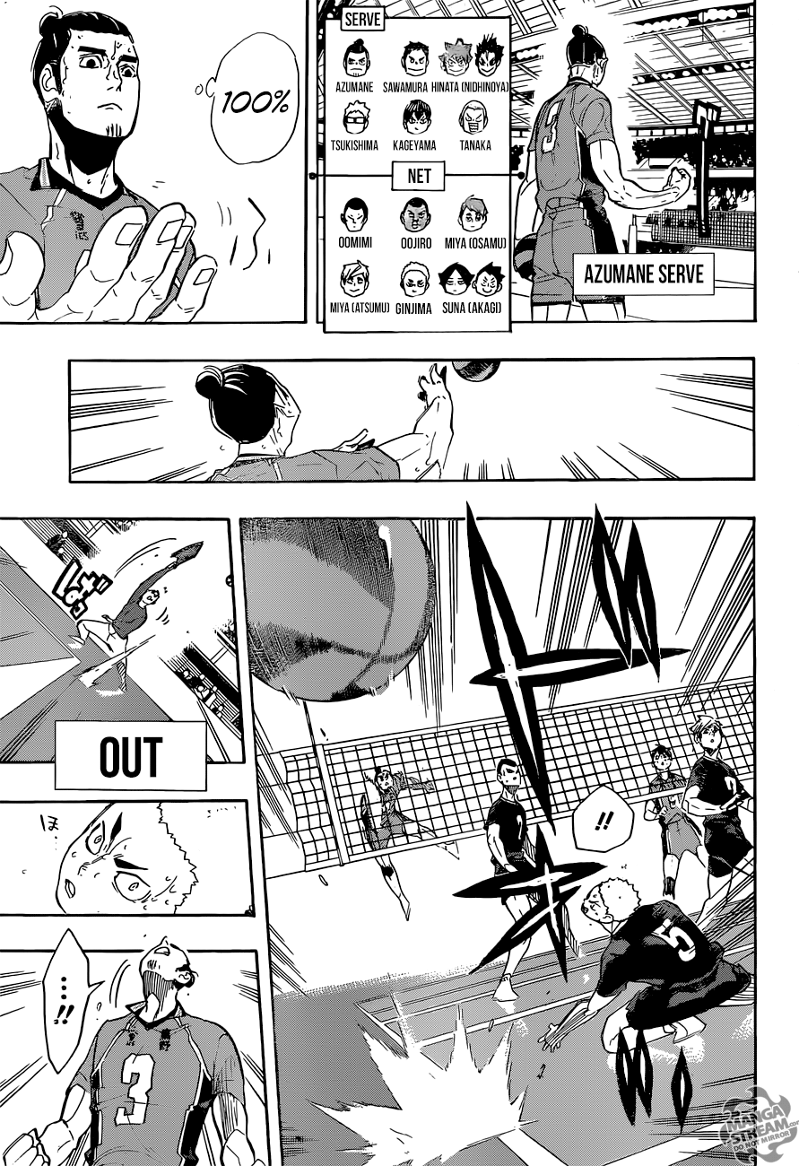 Haikyuu!! chapter 280 page 9