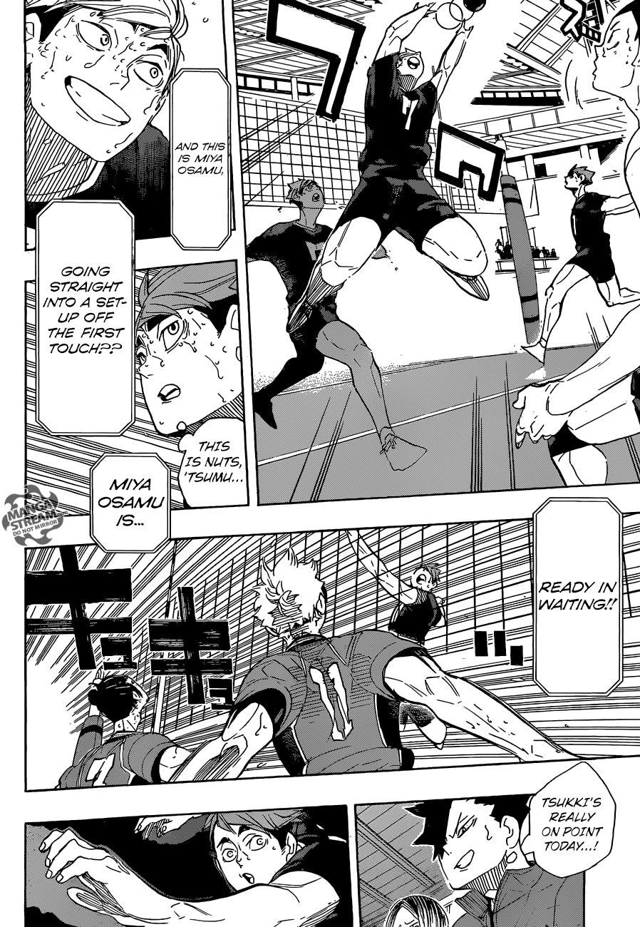 Haikyuu!! chapter 281 page 14